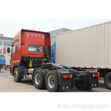 DONGFENG 6 * 4 375hp 10 roues de camion de tête de tracteur